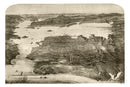 Vintage Map of San Francisco, California 1868