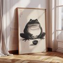 Zen Frog – A Moment of Tea
