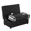 Twin Size Folding Ottoman Sleeper Bed With Mattress Convertible Guest Bed by HouseOfZazla