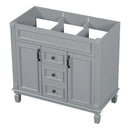 Bathroom Vanity Cabinet With 2 Soft Closing Doors And 2 Drawers by Unique Piece Furniture