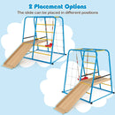 6-in-1 Indoor Jungle Gym with Slide for Boys and Girls 3+ Years Old-Blue by LJGDeals