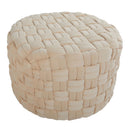 Braided - Versatile Round Ottoman by HouseOfZazla