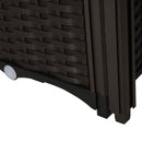 2 Piece Raised Garden Bed with Legs, Self-Watering Planter Box Raised Bed to Grow Flowers, Herbs & Vegetables, Gray