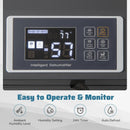 154 Pints Commercial Dehumidifier with Pump and Drain Hoses by LJGDeals