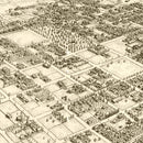Vintage Map of Santa Barbara, California 1898
