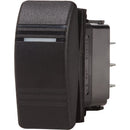 Blue Sea 8282 Water Resistant Contura III Switch - OFF-ON - Black