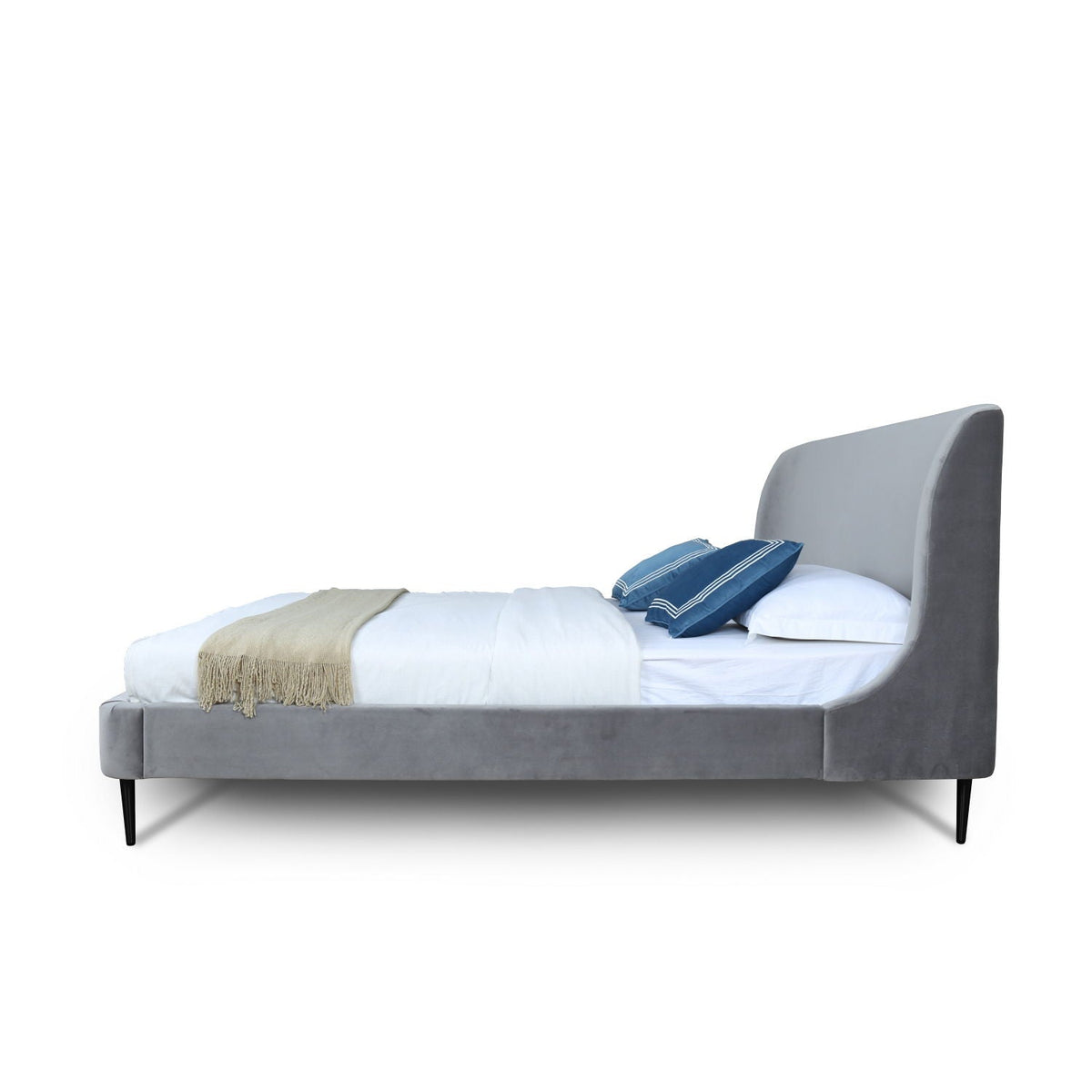 Heather - Upholstered Bed With Curved Headboard, photo 20 of 40