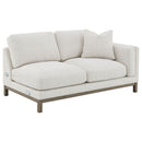 O'Brien - Sectional Sofa With Left Chaise - Sand by HouseOfZazla