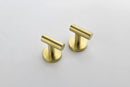 6-Pack Wall-Mounted Stainless Steel Bathroom Towel Hooks
