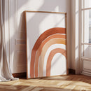 Terracotta Boho Rainbow Arch