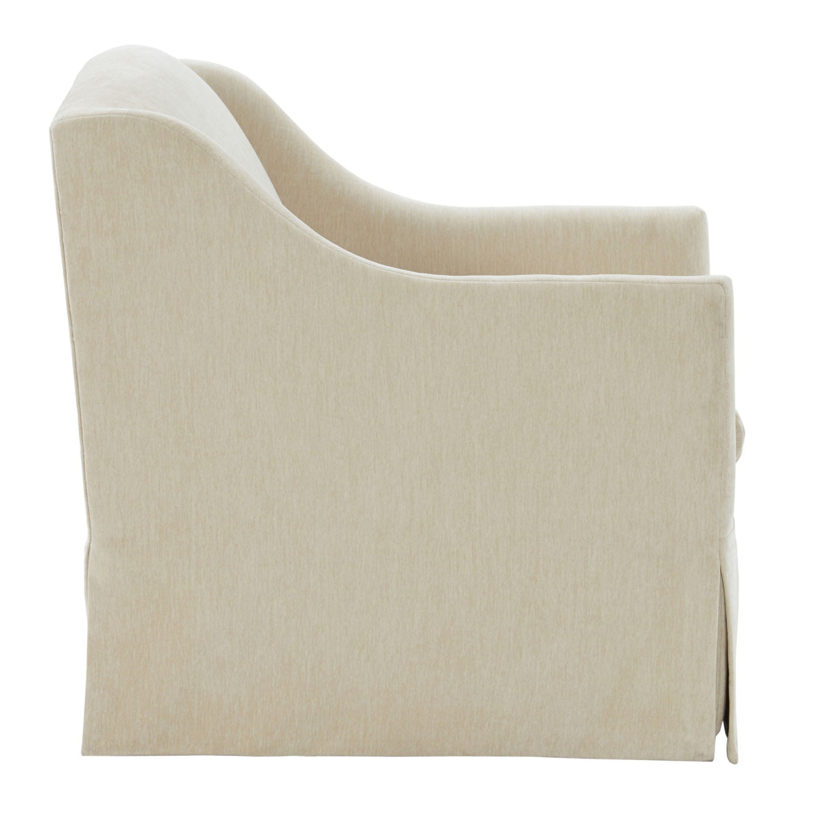 Luisa - Skirted Swivel Accent Chair, photo 11 of 40