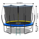 10 Ft Trampoline Inner Safety Net Elastic Ropes Version - Blue by HouseOfZazla