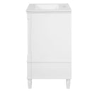 Bathroom Vanity With Ornate French Cylinder Legs, Soft Close Drawer by HouseOfZazla