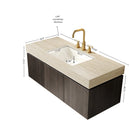 MURI 48" Bathroom Vanity & Sink by HouseOfZazla