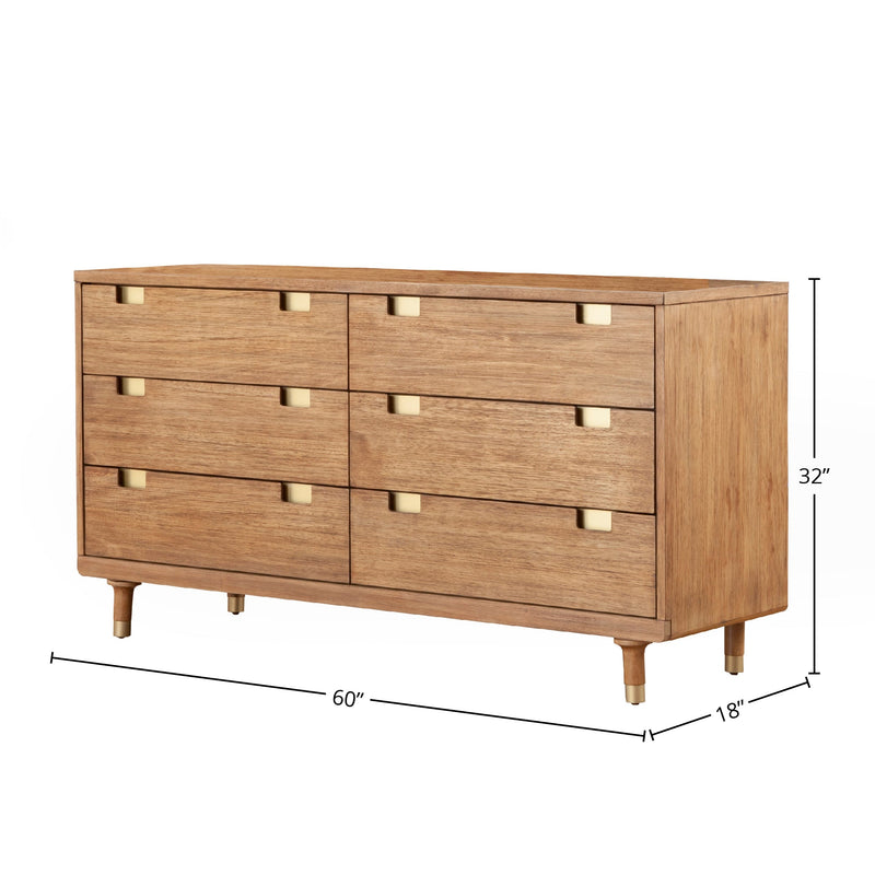 Easton Six Drawer Dresser