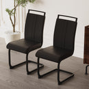 Modern Dining Chairs With High Back Upholstered Design Metal Legs by Unique Piece Furniture