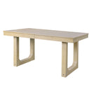 Extendable Dining Set, Farmhouse Extendable Table With Upholstered Chairs