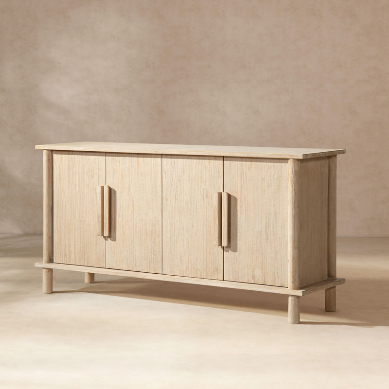Milo - 4 Door Sideboard - Natural, photo 3 of 13