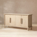Milo - 4 Door Sideboard - Natural by HouseOfZazla