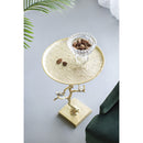 Contemporary Shiny Side Table