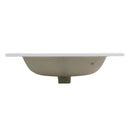 Glossy White Ceramic Integrated Sink by HouseOfZazla
