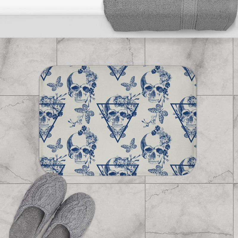 "Memento Mori" Microfiber Bath Mat