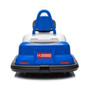 6V Kids Ride on Electric Go Kart Bumper Car W/Parents Remote Control,Three Speed Adjustable,LED Lights,Horn,Bluetooth,Player&360Spin,Vehicle body with Anti-collision padding for 18m+.