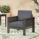 Slat Design Club Chairs With Cushions by HouseOfZazla