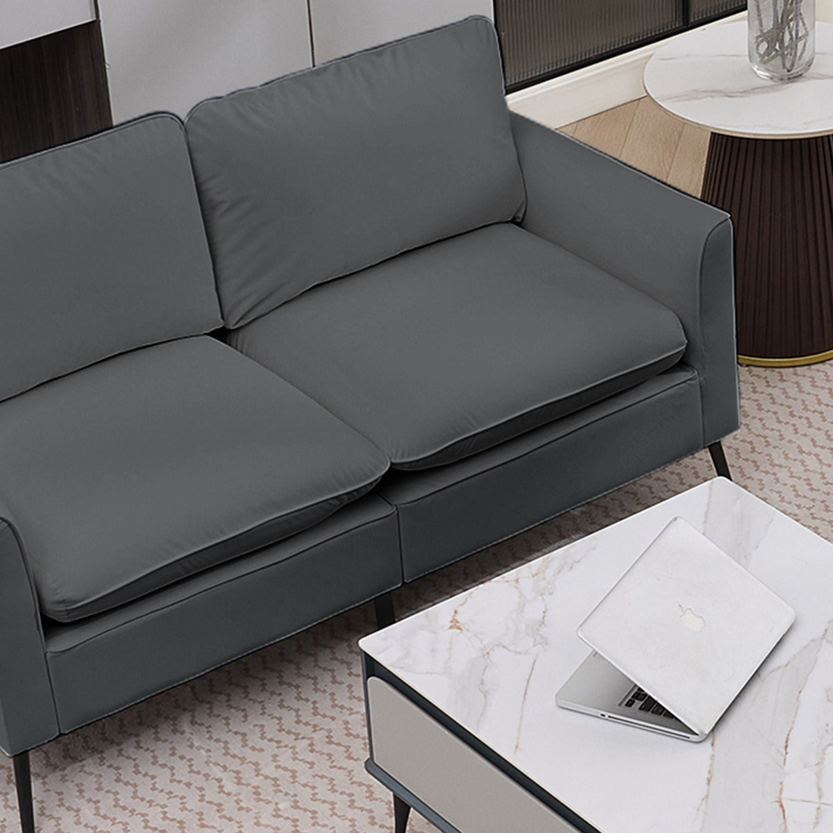Upholstered Loveseat, For Living Room, photo 15 of 40