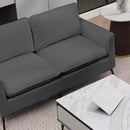 Upholstered Loveseat, For Living Room by HouseOfZazla