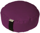 Zafu Meditation Cushion yoga pillow - Cotton & Organic Buckwheat Hull filling, Made in USA