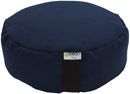 Hemp Zafu Meditation Cushion - 17 oz. Hemp Fabric with Organic Buckwheat Hull fill