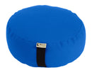 Zafu Organic Cotton Meditation Cushion Round or Oval Organic Buckwheat Hull Fill