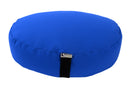 Zafu Organic Cotton Meditation Cushion Round or Oval Organic Buckwheat Hull Fill