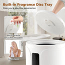 20L Hot Towel Warmer Bucket with 30/60/90 Min Heating Time-White by LJGDeals