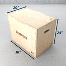 Synergee 3-in-1 Wood Plyo Boxes
