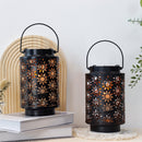 2 Pack Lantern Lights Outdoor (Flower Pattern) by JHY DESIGN