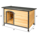 Wood Extreme Weather Resistant Pet Log Cabin by LJGDeals