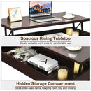 Lift Top Coffee Pop-UP Cocktail Table by LJGDeals