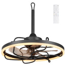 20" Ceiling Fan with Dimmable LED Light and Remote Control by LJGDeals