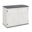 20 Cu.Ft Horizontal Resin Storage Shed with Adjustable Shelf by LJGDeals