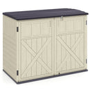 20 Cu.Ft Horizontal Resin Storage Shed with Adjustable Shelf by LJGDeals