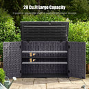 20 Cu.Ft Horizontal Resin Storage Shed with Adjustable Shelf by DirectDeals