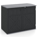 20 Cu.Ft Horizontal Resin Storage Shed with Adjustable Shelf by LJGDeals