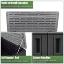 20 Cu.Ft Horizontal Resin Storage Shed with Adjustable Shelf by LJGDeals