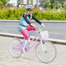 20 Inch Adjustable Kids Bike with 2 Brake System by LJGDeals