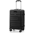 20 Inch Carry-on Luggage PC Hardside Suitcase TSA Lock with Front Pocket and USB Port by LJGDeals