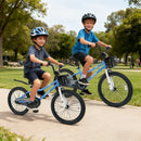 20 Inch Kids Bike Adjustable with Kickstand and Storage Basket for Aged 8+ Years by LJGDeals