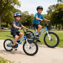 20 Inch Kids Bike Adjustable with Kickstand and Storage Basket for Aged 8+ Years
