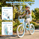 Kids Bike 12-20 Inch with Training Wheels & Basket